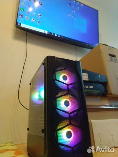 Новый Игровой с Intel 12100F RX6500 16GB SSD1000GB