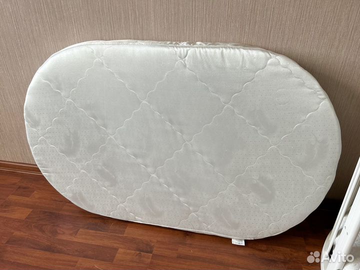 Матрац детский овальный 125х75 как новый