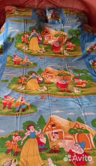 Детское постельное белье Белоснежка, 1,5 спальное