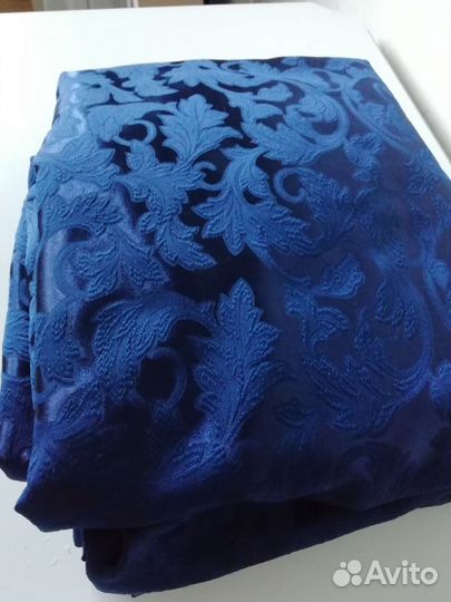 Шторы плотные 2шт портьеры блэкаут на ленте