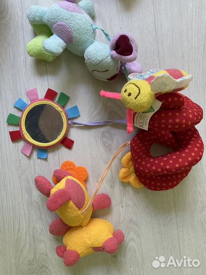 Детский развивающий коврик и мобиль