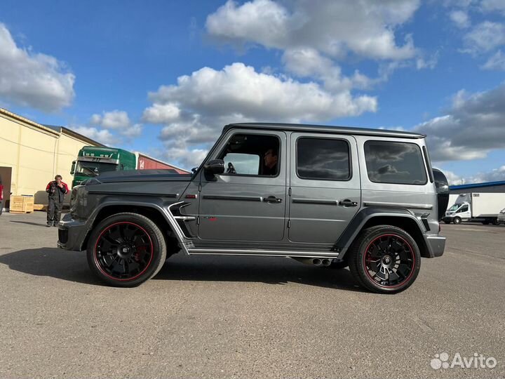 Новые кованые колеса R21 на Mercedes Гелендваген