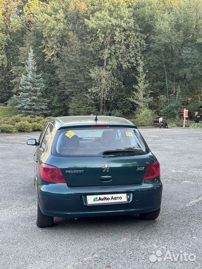 Peugeot 307 1.6 AT, 2002, 187 000 км