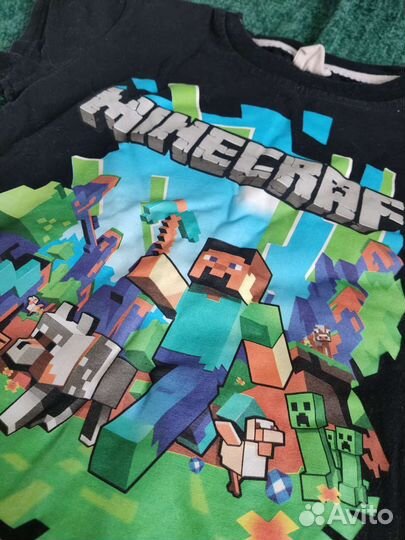 Костюм для мальчика 128 minecraft