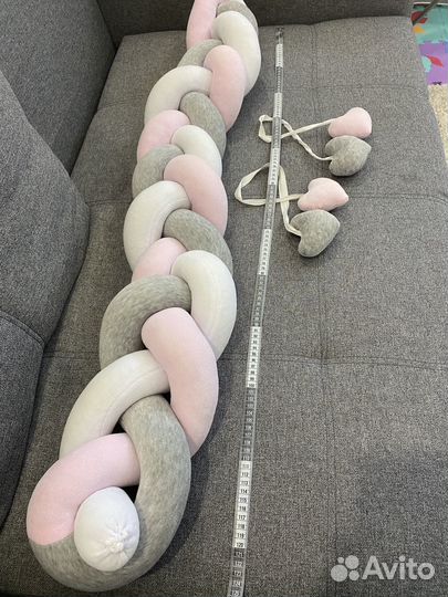 Бортик косичка