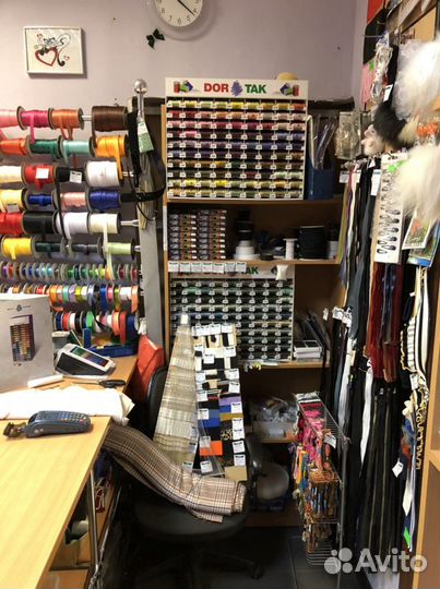 Готовый бизнес магазин Ткани