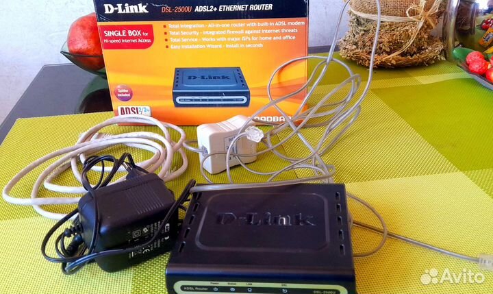 Роутеры D-Link DSL-2500U и D-Link DIR-300