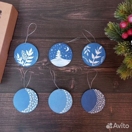 Снежинки вязаные, новогодний декор