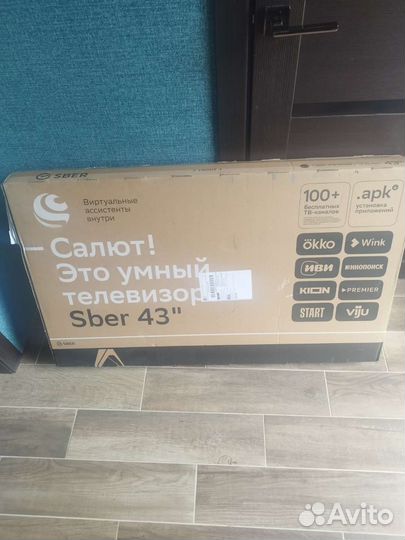 Телевизор smart tv 43 новый
