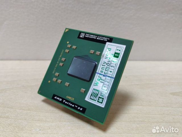 CPU/micro-PGA socket754/AMD Turion 64 MT-30 1.6 G