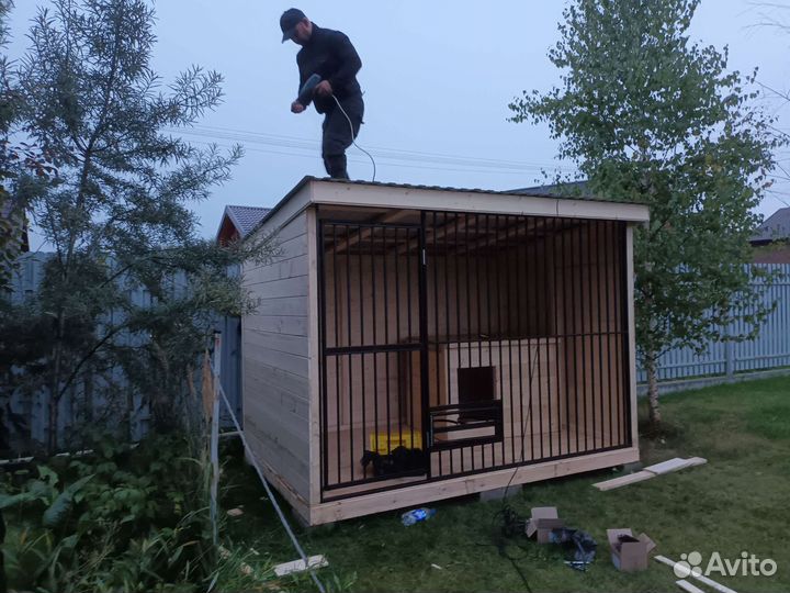 Вольер для собак уличный