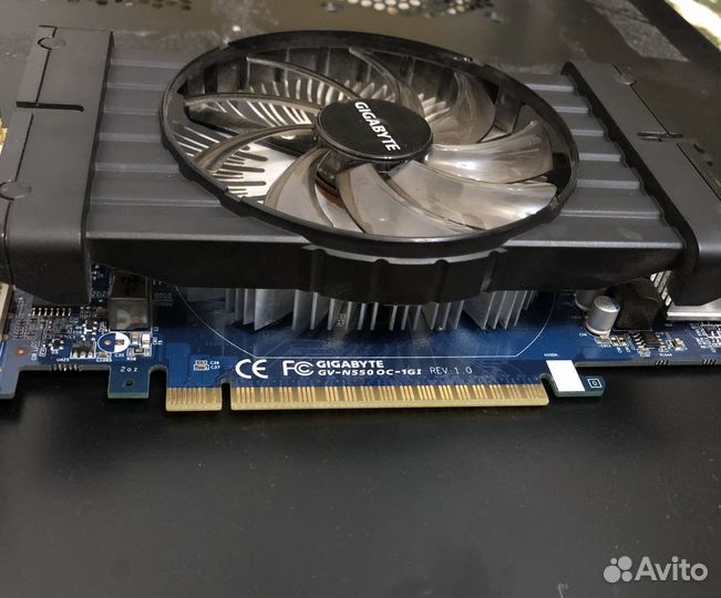 Видеокарта gtx 550