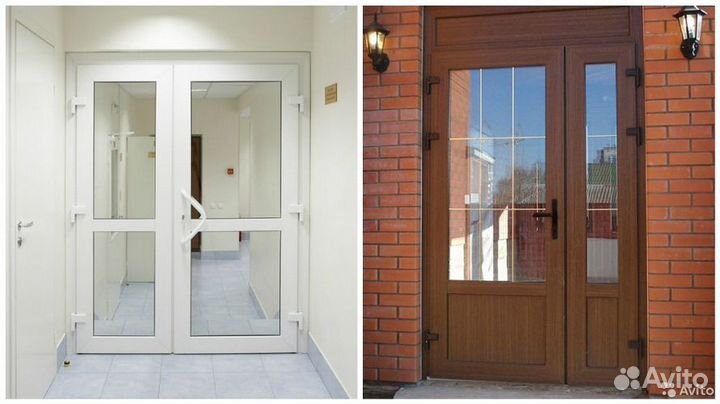 Пластиковые двери от производителя