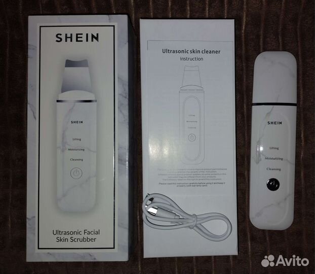 Аппарат для утразвуковой чистки лица (скруббер)