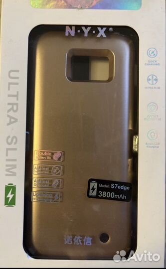 Чехол / power bank для смартфонов samsumg s7 edge