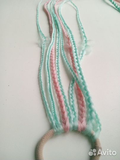 Афрорезинки ручной работы