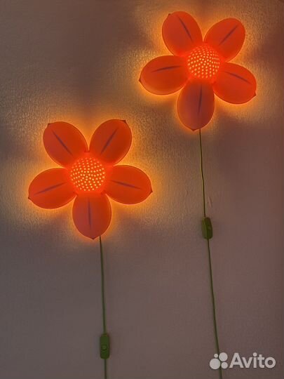 Светильник IKEA с лампочками