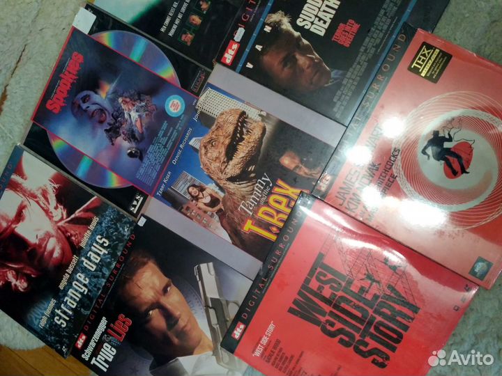 Лазерные диски LD с фильмами