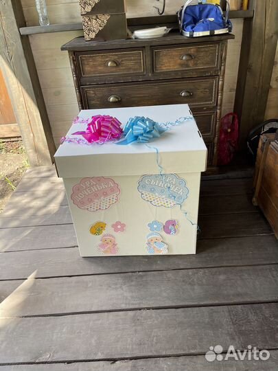 Коробка для гендер пати