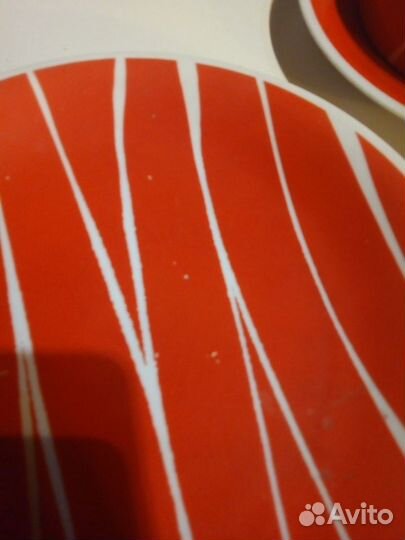 Чайный сервиз Volkstedt, гдр, 60-е, 37 предметов