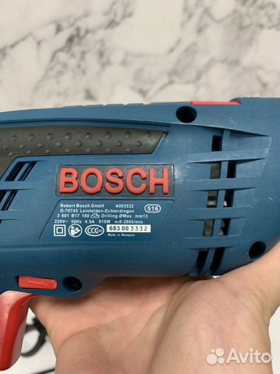 Мощная дрель Bosch (сетевая)