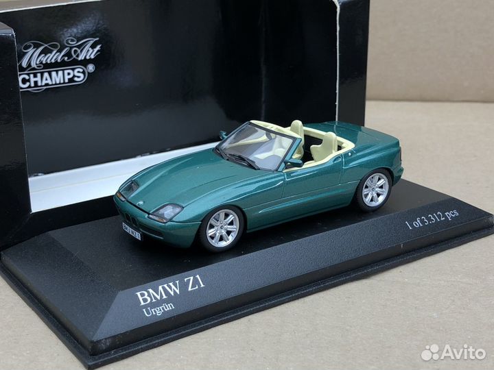 Bmw Z1 1991 Minichamps 1:43