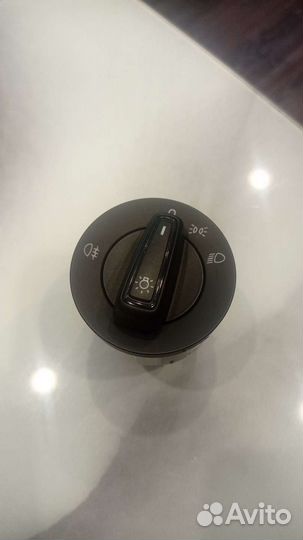 Переключатель света skoda rapid