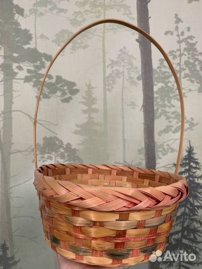 Корзина плетеная