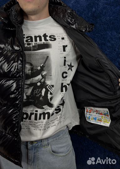 Жилетка Moncler глянцевая