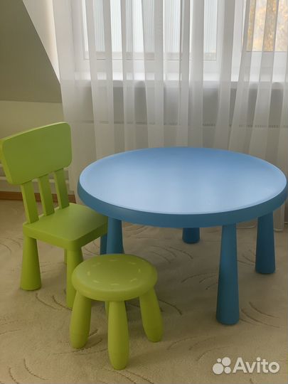 Стол, стульчик, табурет