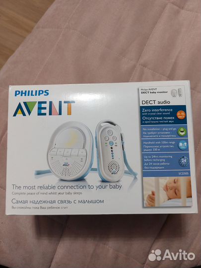 Радионяня philips avent scd505