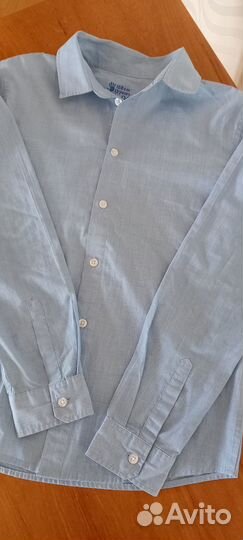 Рубашка хлопок для мальчика 9-13ти лет. Новая