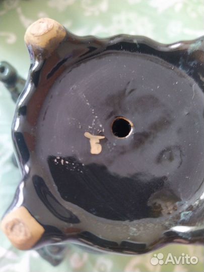 Сервиз Вербилки, чайница самовар, тарелки зик