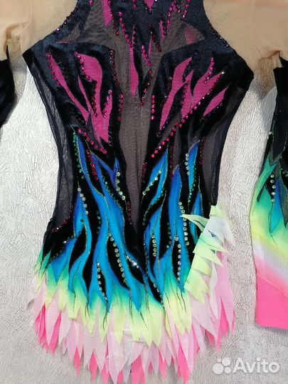 Купальник для художественной гимнастики, 134-140