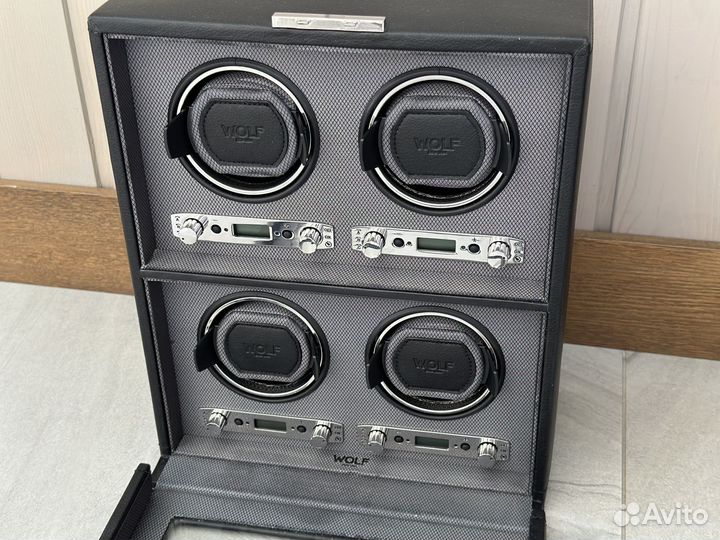 Шкатулка для подзавода часов виндер wolf Viceroy