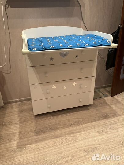 Комод с пеленальным столиком