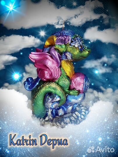 Свеча дракон стихий символ 2024