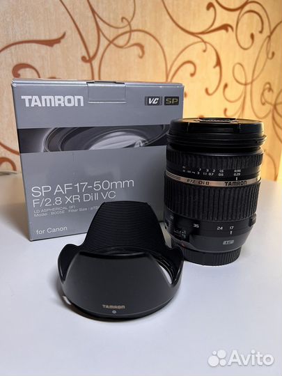 Объектив tamron sp af 17-50 f/2.8 xr di ll vc