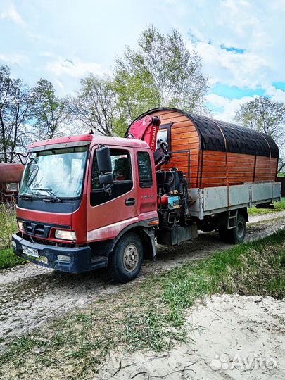 Аренда и услуги манипулятора, стрела 3.2 т, 5.7 м, борт 5 т, 5.2 м