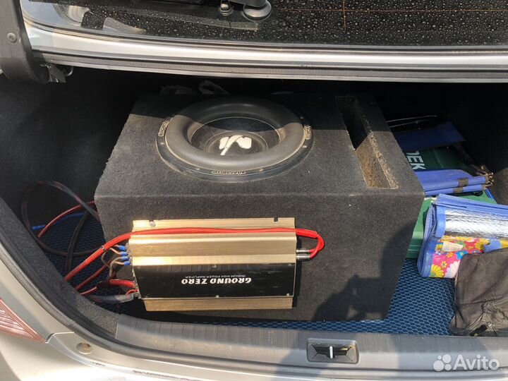 Сабвуфер 12 и усилитель