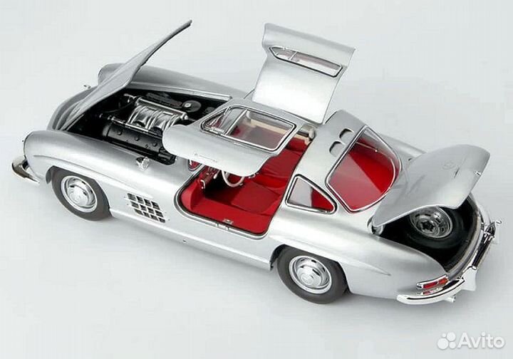 Mercedes-Benz 300 SL 1954 Silver 1/18 Norev