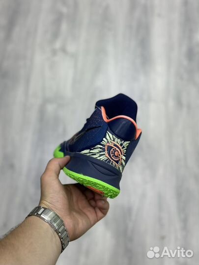 Кроссовки Nike Kyrie 7 синие мужские зеленые