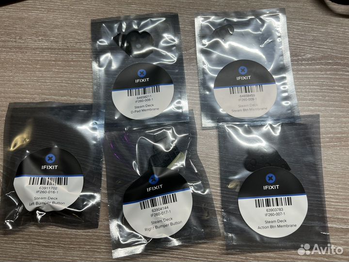 Запчасти для Steam deck с Ifixit оригинальные