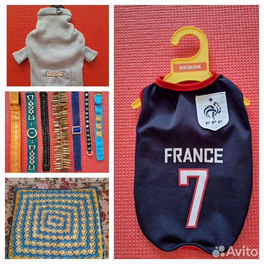 Лежанки/Одежда/Ошейники/Игрушки