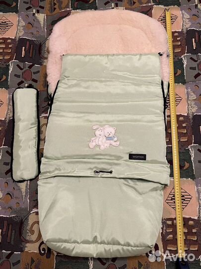 Конверт меховой Womar Zaffiro на овечьей шерсти