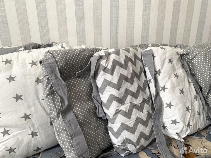 Бортики в кроватку