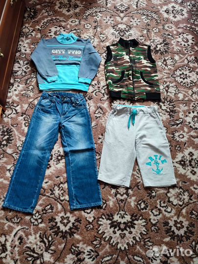 Пакет вещей на мальчика 5-6лет