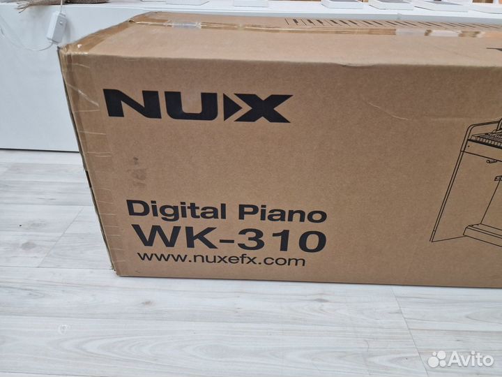 Цифровое фортепиано NUX WK 310 чёрное