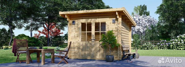 Дом из бруса пегас пк 34 3x3 TP