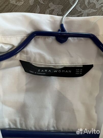 Платье рубашка zara xs